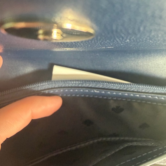 NEW Kate Spade Glittering Silver Wristlet